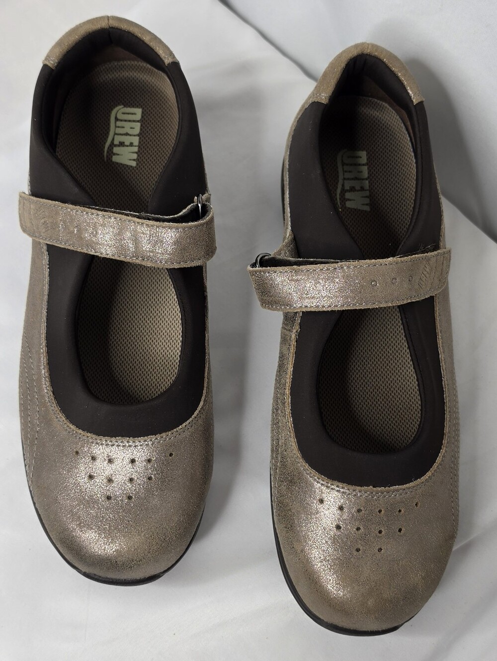 Drew "Rose" Mary Jane Ortho Shoes Size 10.5 M Wide